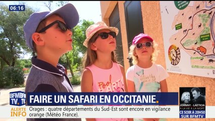 Sur les routes de la réserve africaine de Sijean