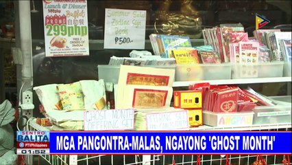 Mga pangontra-malas, ngayong 'ghost month'
