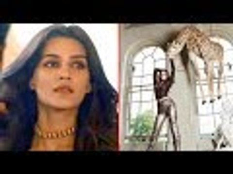 Kriti Sanon Gets Trolled For Posing With Taxidermy Giraffe