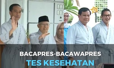 Tes Kesehatan Bacapres Bacawapres
