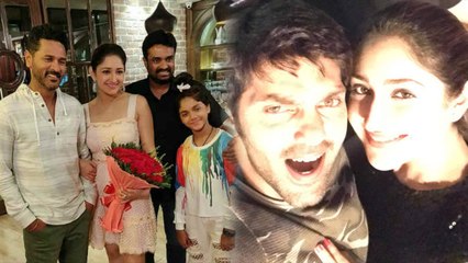 பிறந்த நாள் கொண்டாட்டம்  குடித்துவிட்டு கும்மாளம் போட்ட பிரபலங்கள்!- வீடியோ