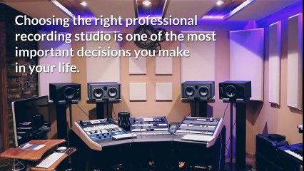Professional Recording Studio