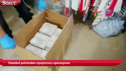 Download Video: İstanbul polisinden uyuşturucu operasyonu