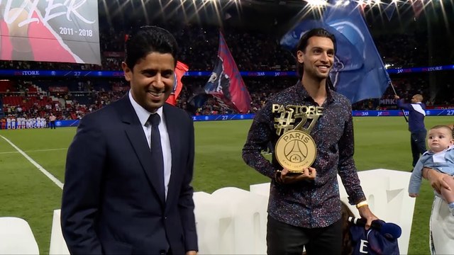 Le Parc rend hommage à Javier Pastore