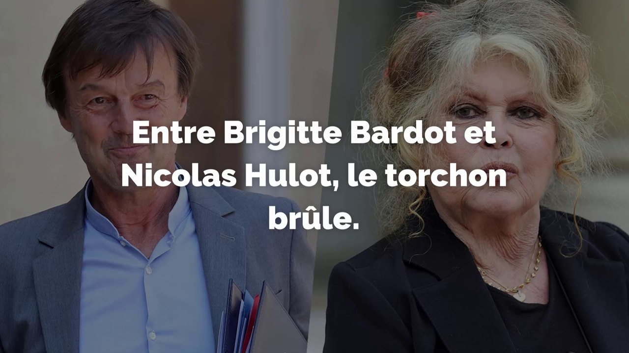 Le clash entre Brigitte Bardot et Nicolas Hulot