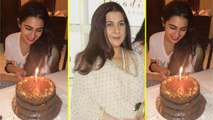 Sara Ali Khan's CUTE Birthday video with Mother Amrita Singh goes viral ! | FilmiBeat