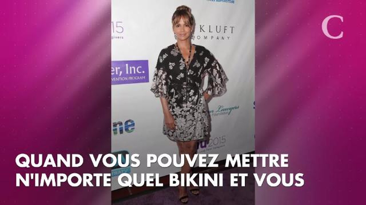 PHOTO. C'est chaud ! Halle Berry pose en petite culotte et t-shirt mouillé sur Instagram