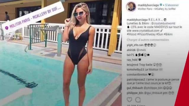 PHOTOS. Maddy (Les Anges 10) : ses plus beaux clichés en maillot de bain