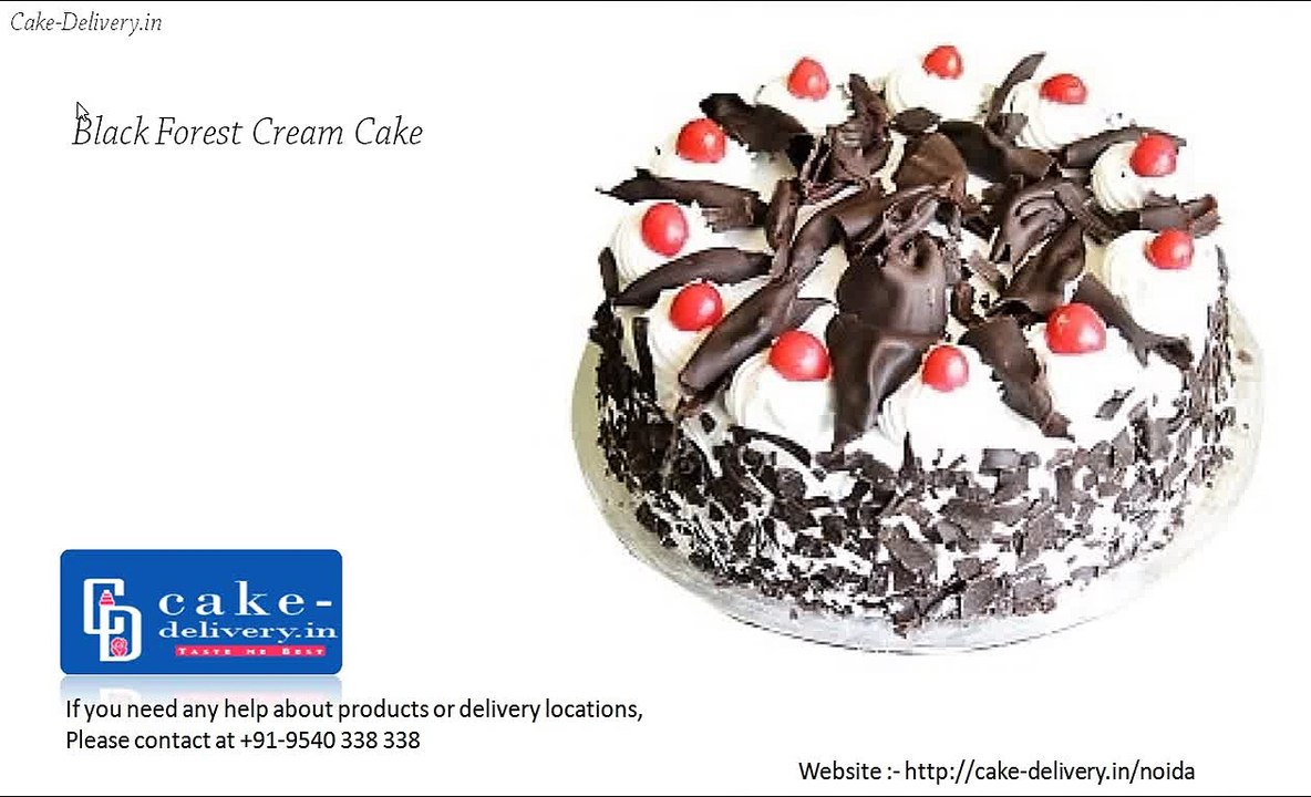 What to do to gift or send gifts to Black Forest cake on any occasion in Noida?