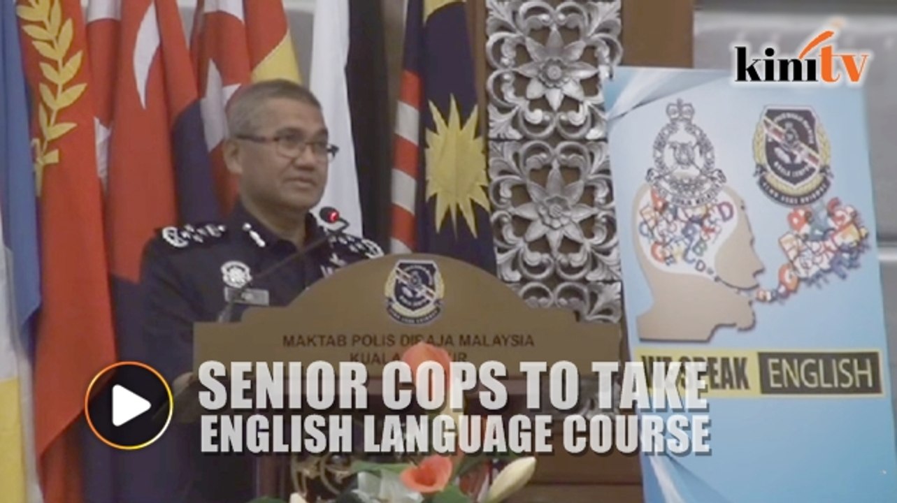 IGP: Senior police officers will be required to attend English course