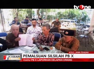 Silsilah Dipalsukan, Cucu Pakubuwono X Lapor Polisi