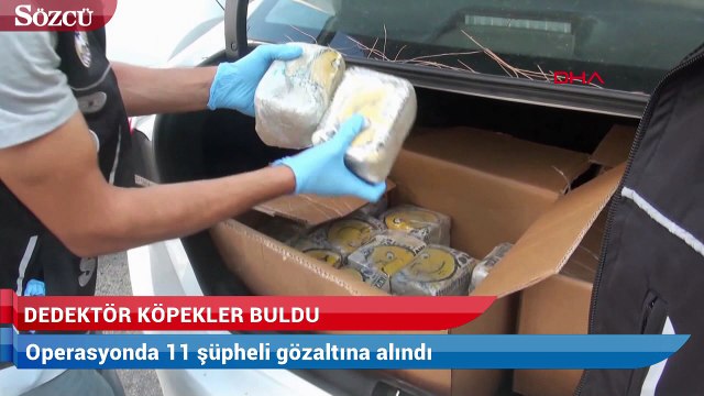 Uyuşturucu tacirleri ‘güvercin kadın’la yakalandı