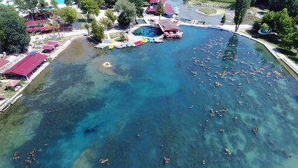 Sakarya Nehri yeniden doğuyor...Turizmin göz bebeği haline gelecek olan Sakarya Nehri havadan görüntülendi