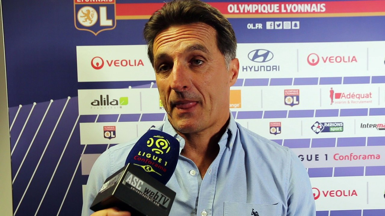 Après le match Christophe Pélissier: OL-ASC