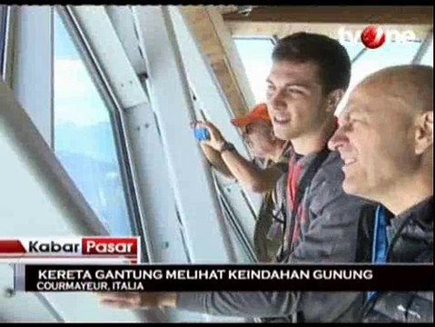 Menikmati Pesona Mont Blanc dengan Kereta Gantung