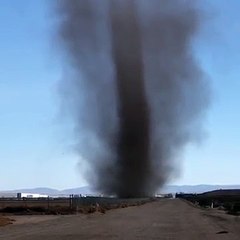 une tornade de poussière... même pas peur !