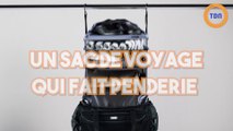 Un sac de voyage qui fait penderie en même temps !