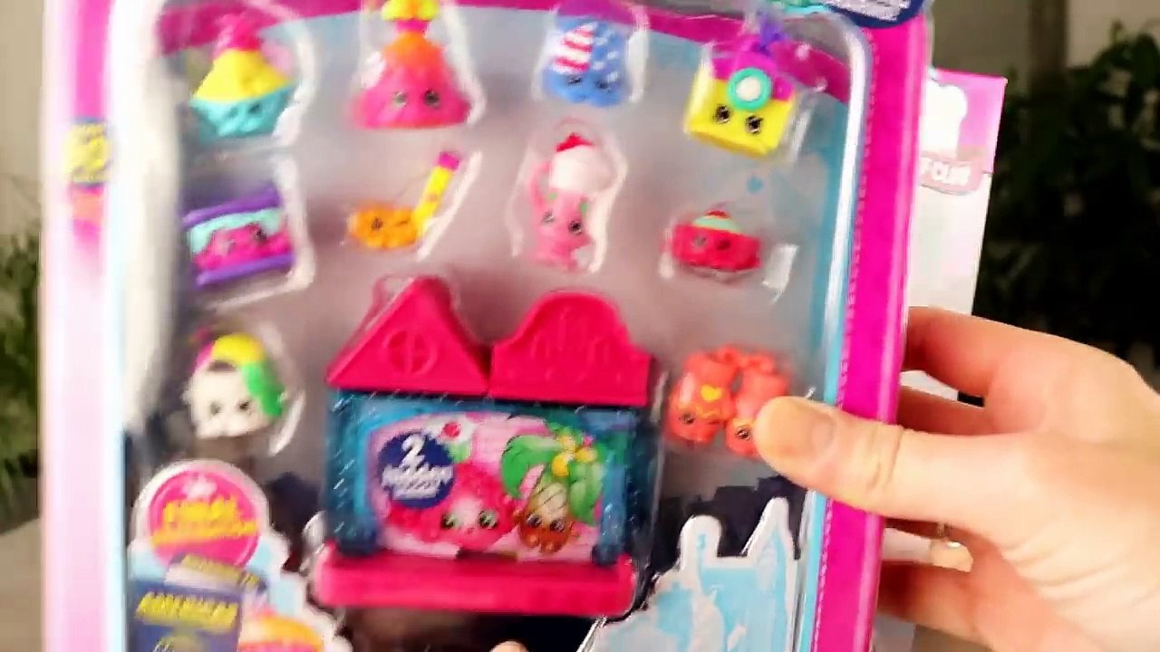 On fait de la barbe à papa et on rempli le frigo ! COTTON CANDY & ICE'N'ICY FRIDGE Shopkins HAUL