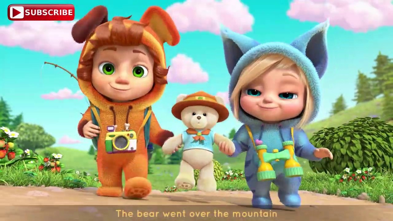 The Bear Went Over the Mountain | Nursery Rhymes and Baby Songs from Dave and Ava