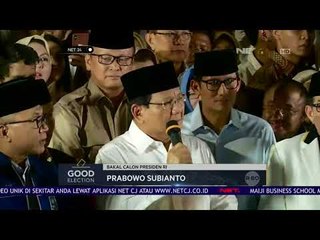 Sandiaga Uno Resmi Ditunjuk Sebagai Cawapres Pendamping Prabowo - NET 24