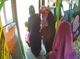 Yolcu Otobüsüne Taşlı Sopalı Saldırı