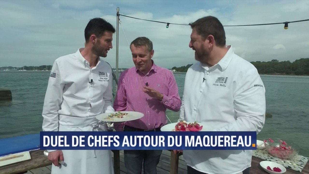 Duel de chefs: deux recettes pour l'été autour du maquereau