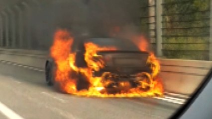주행 중 BMW 또다시 불..."리콜 대상 아닌 모델" / YTN