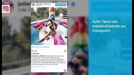 Julie Taton très sexy sur instagram