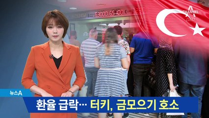 환율 폭락에…에르도안 “터키판 금 모으기” 호소