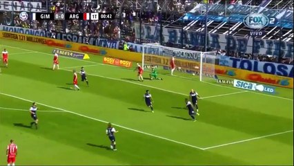 GIMNASIA 1 - Argentinos Juniors 0 LA superGARCHA 2 RELATO ALBERTO RAIMUNDI www.revolucion989.com.ar