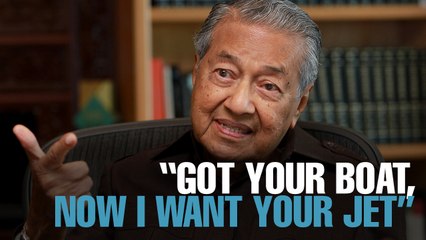 NEWS: Tun M wants Jho Low’s plane