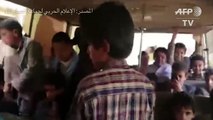 تسجيل فيديو لأطفال يمنيين داخل حافلة قبل استهدافها بغارة جوية في صعدة