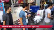 Batman'da kaçakçılık operasyonu 2 gözaltı