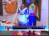 En saludo a las fiestas patronales de Managua, fue inaugurada una exposición de trajes folclóricos nicaragüenses, en el Banco Central ...