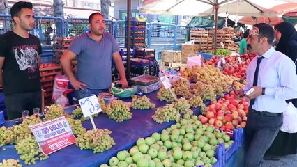 Dolar bozdurana meyve ve sebze ücretsiz - BOLU