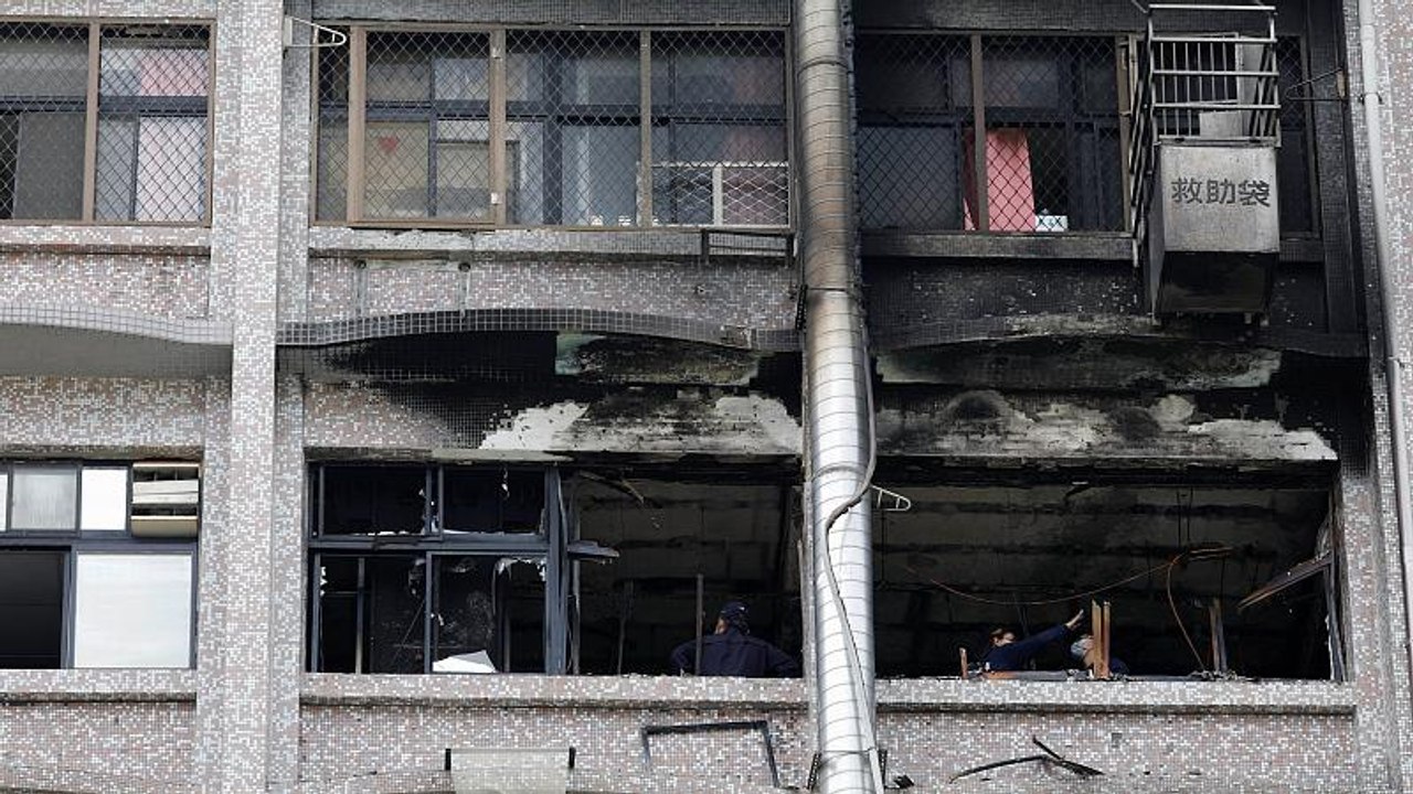 Taiwan: Feuer auf der Hospizstation