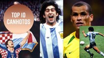 Futebol: Top 10 jogadores canhotos
