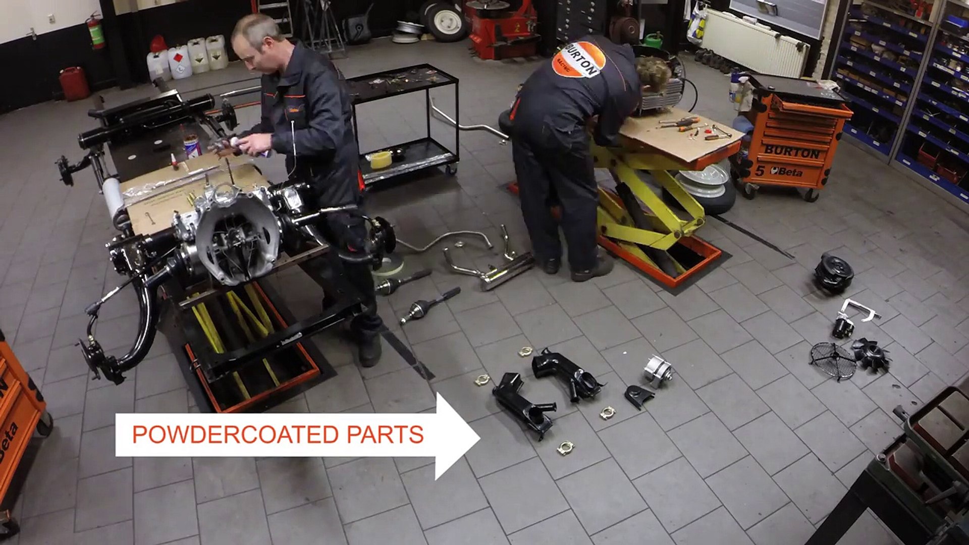 Burton 2CV Parts - Building a Citroën 2CV Rolling Chassis Timelapse - video  Dailymotion
