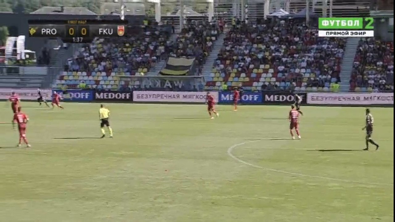 Pavel Alikin Own Goal - FC Progres Niedercorn vs FC Ufa 1-0 16/08/2018