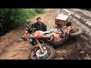 African Motorcycle Diaries - Flat Tyres and Gunshots!