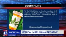 Lawsuit Claims Utah Medical Marijuana Initiative Violates Mormons` Religious Freedom