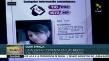 Guatemala: lanzan sistema de alerta temprana de mujeres desaparecidas