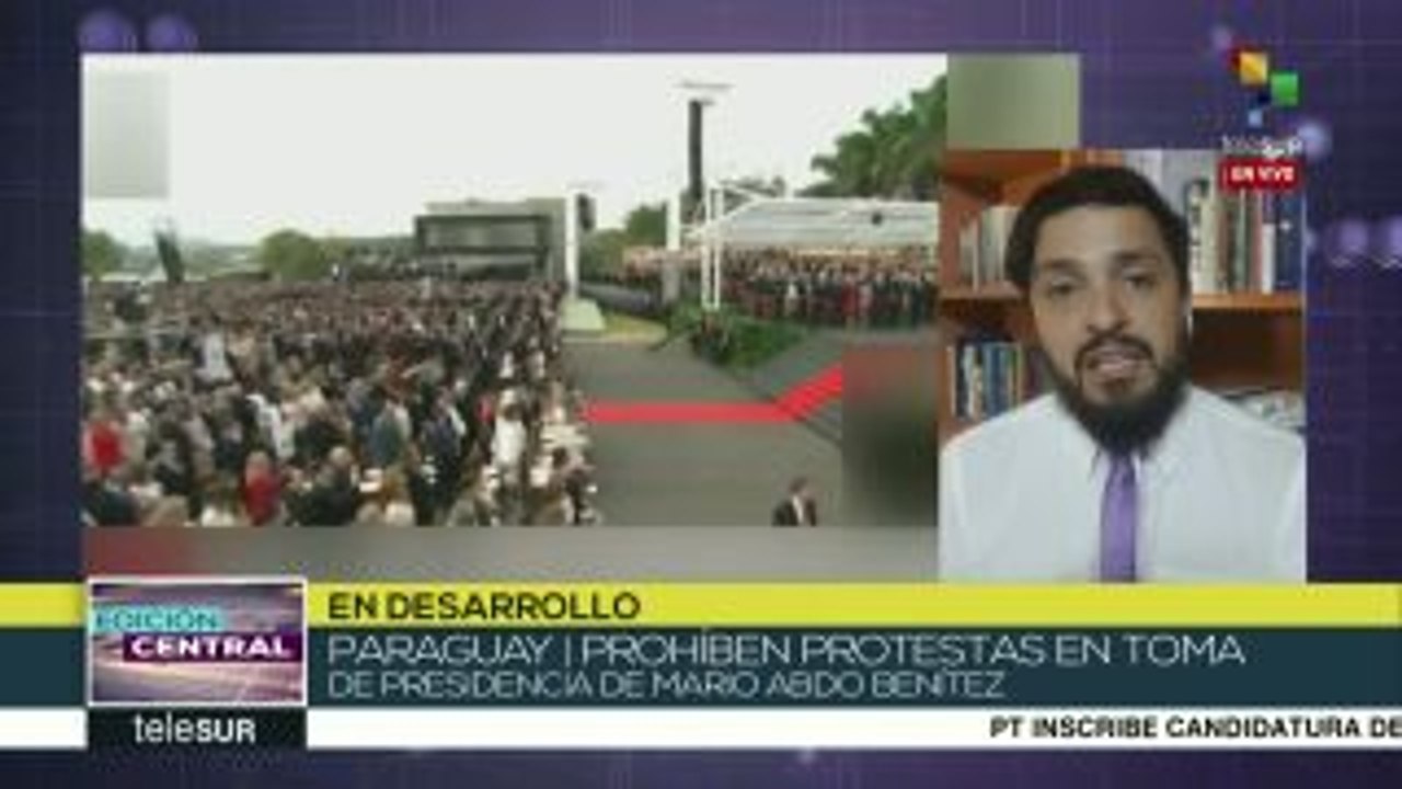 Mario Abdo Benítez toma posesión de la Presidencia de Paraguay