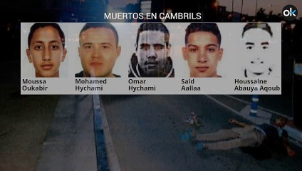 Los terroristas de Barcelona y Cambrils