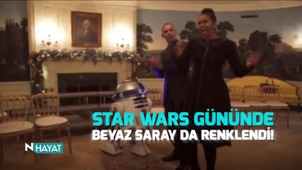 N Hayat... Obama’ların Star Wars dansı