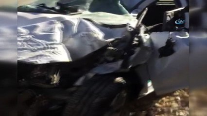 Otomobil uçuruma yuvarlandı: 4 yaralı