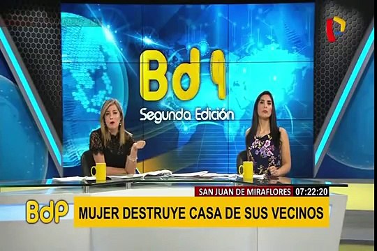 Mujer es denunciada por agredir a familia en San Juan de Miraflores