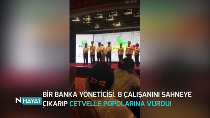 N Hayat... Yönetici, çalışanlarını sahnede dövdü!