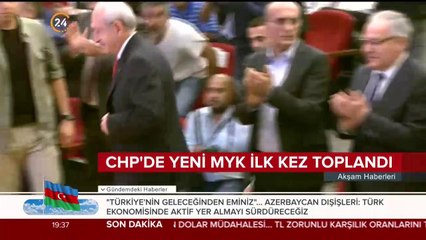 CHP'de yeni MYK ilk kez toplandı