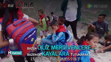 N Hayat... Okula gitmek için ölümü göze alıyorlar!